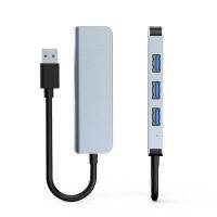 2PCS High-speed USB 3.0 Hub Adapter for Phone Computer Universal Aluminum alloy Dock