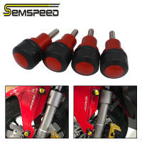 SEMSPEED รถจักรยานยนต์ 6 มม. ด้านหน้ากันชนส้อมเลื่อนสกรูน็อต GROM /MSX125 CBR125R CBR250R CB300R CBR300R CB400 CB500X CB500F CB650F CBR650F CBR650R CB650R CBR600RR CBR1000