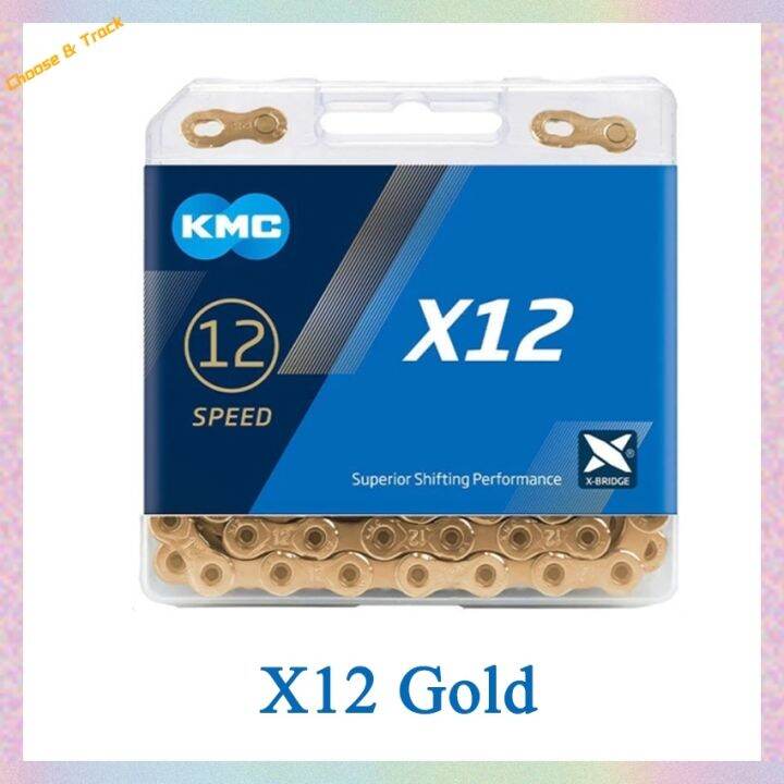 KMC X12 Chain 12 Speed 12V Mountain Bike Chain Original Silver MTB Road
