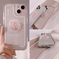 Partysu 3D Bowknot Mobile Phone Case For Iphone 15 14 13 12 11 Xs Pro Max X Xr 7 8 Se 2020 Mini Plus