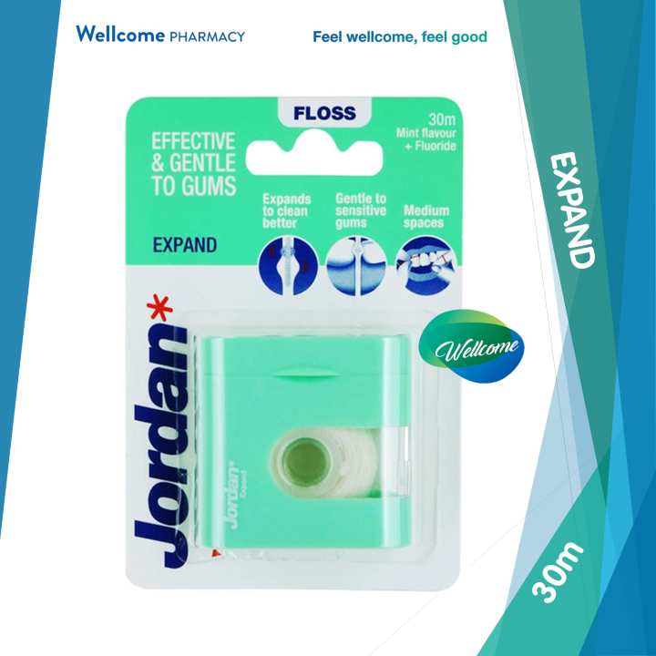 Jordan Dental Floss Expand 30m Lazada