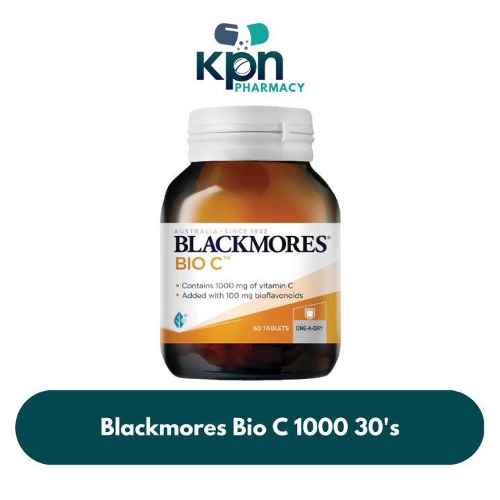 Blackmores Bio C 30s (Vitamin C + Bioflavonoids) EXP 08/23 Lazada