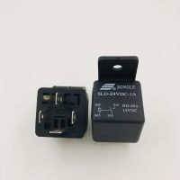 24vdc-1a Sld-12vdc รีเลย์รถยนต์1ชิ้น4pin 40a 30a 5pin 12v-1c พร้อมพนักพิงพลาสติก