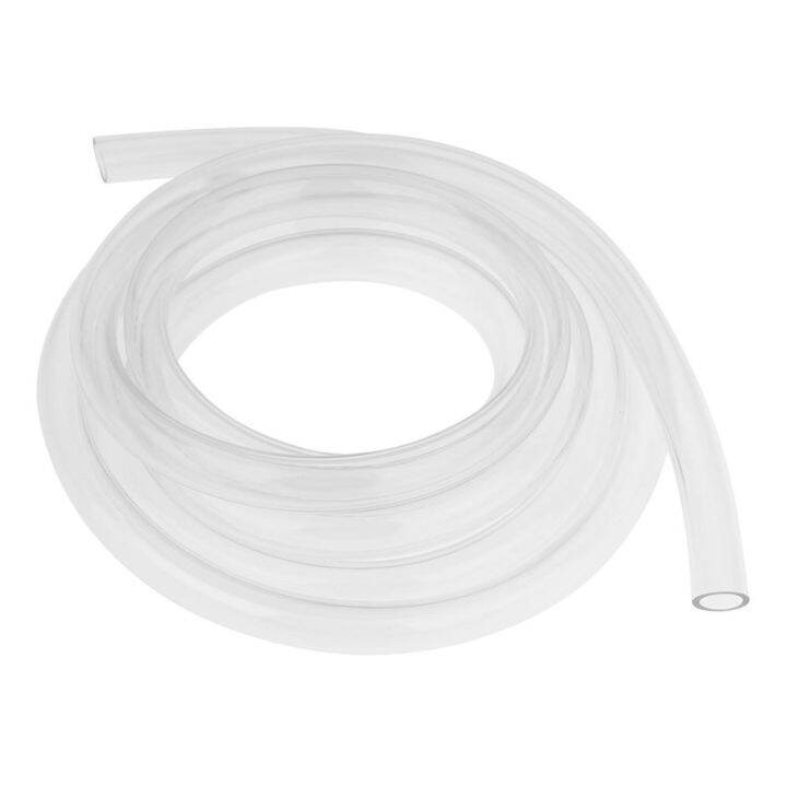 2m/6.56ft 9.5x12.7mm Transparent PVC Pipe Tube for Computer Water