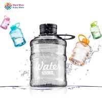 Creative Water Bottles Outdoor Sports Gym Half Gallon Fitness Training Camping Running Workout Space Bottle Leak-proof