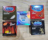 Condom  ถุงยางอนามัย  ขนาด 49-52.5 มม.(1 กล่องเล็ก - บรรจุ 3 ชิ้น) ซิลค์ ดูเร็กซ์ Durex / SILKE **ไม่ระบุชื่อสินค้าหน้ากล่อง **