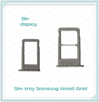 SIM Samsung Note 5/N920 อะไหล่ถาดซิม ถาดใส่ซิม Sim Tray (ได้1ชิ้นค่ะ) อะไหล่มือถือ คุณภาพดี Bin Display