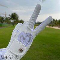 ★New★ Korean rabbit gloves golf gloves MasterBunny ladies gloves PU light breathable non-slip wear-resistant