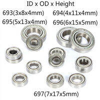 Deep Groove Ball Bearing Metal Shielded Miniature Mini ขนาดเล็ก693 694 695 696 697 698 699