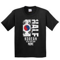 CLOOCL Korean Flag Shirt Half Korean Is Better Than None Printed Pure Cotton T-shirts Summer Hip Hop Tops Men For Clothing XS-4XL-5XL-6XL