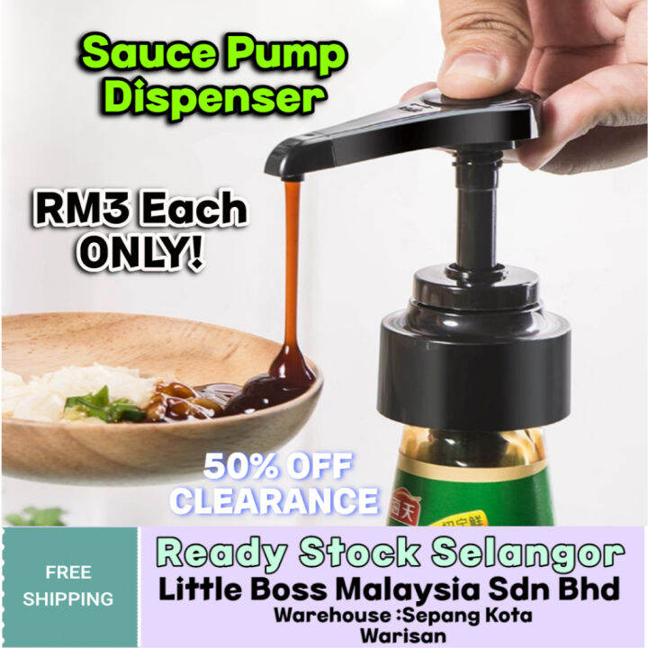 {CLEARANCE}Household Sauce Pump Oil Chili Tomato Sauce Bottle Mouth