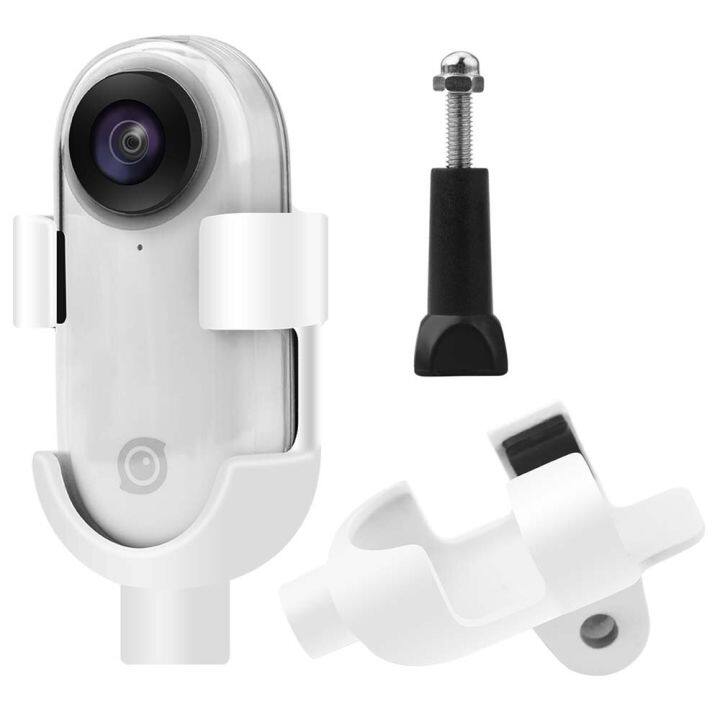 อะแดปเตอร์พลาสติกสำหรับ-insta360ไปยึดกับสกรู1-4อินเตอร์เฟซกล้องเคสซิลิโคนสำหรับอุปกรณ์-insta360