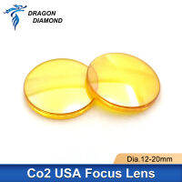 Focus Lens Original USA CVD ZnSe II-VI lenses .0520mm FL 38.1 50.8 63.5 76.2 101.6 127mm for CO2 Machine