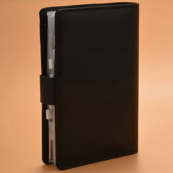 a6-pu-leather-notebook-magnetic-personal-planning-binder-with-12-binder-pockets-binder-zipper-folder-for-bill-planning