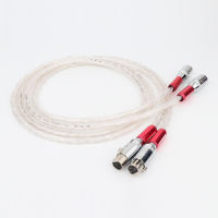 X413 OFC silver plated Audio 6N Silver Audio Video cable balance cable XLR interconnect with Pailiccs Balance plugs
