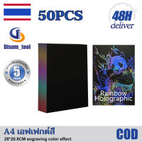 ?【รับประกัน 5 ปี】A4 กระดาษระบายสีแกะสลักด้วยเลเซอร์ กระดาษสีบนเครื่องแกะสลัก ไม่ตกสี เครื่องแกะสลัก เครื่องแกะสลักเลเซอร์ Laser Engraver