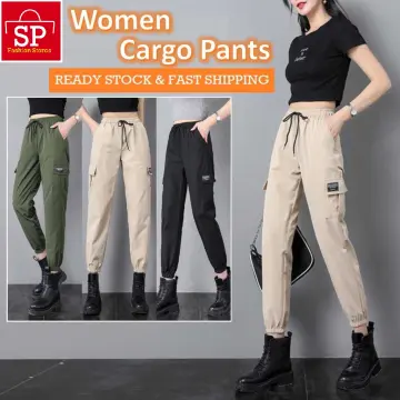 Korean Women Pants Plus Size Sports Jogger Harem Long Trousers