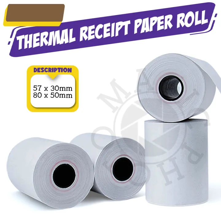 Magic photo 57x30mm 80x50mm Thermal Receipt Paper Roll for Receipt Printers, POS Systems and