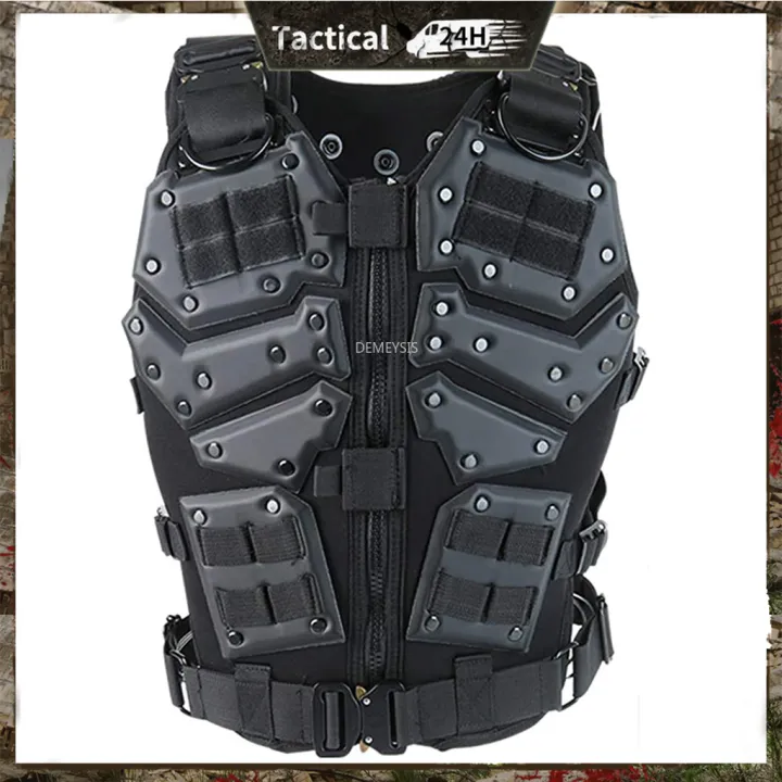 TF3 เสื้อกั๊กยุทธวิธีนักรบ Quick Body Armor การล่าสัตว์ Paintball