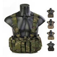 Emersongear MF สไตล์ยุทธวิธี Chest Rig UW Gen IV เสื้อกั๊กล่าสัตว์ Harness แยกด้านหน้า Carrier เอวนิตยสารกระเป๋า Mag กระเป๋า  Tactical vest