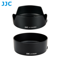 JJC ES-65B ฝาครอบเลนส์สำหรับ R3สามารถย้อนกลับได้กล้อง Canon RF ขนาด50มม. F1.8เลนส์ STM บน EOS R50 R10 R8 R7 R6 Mark II R5 RP Ra R R R กล้อง Canon ES-65B เลนส์ฮูด