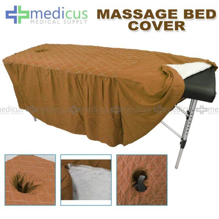 Medicus Polycotton SPA Massage Bed Cover Sheet Beauty Salon Table Skirt