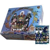 Genuine Anime Naruto Sasuke Uzumaki Uchiha Collection Rare Cards Box Game Hobby Collectibles Cards For Child Xmas Gifts Toys