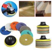 8Pcs 3 /4 Diamond Polishing Pads Granite Marble Concrete Stone Grinding Discs