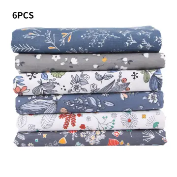25x25cm /Pc Printed Cotton Patchwork Fabric Floral Quilting Fabrics For  Sewing Dolls Handmade Crafts Accessories TJ0537