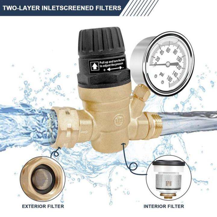 brass-water-pressure-regulator-rv-handle-adjustable-water-pressure-reducer-safe-and-healthy-water-pressure-regulation-tool-for-rv-camper-and-travel-trailer-premium