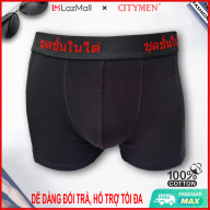 Quần lót nam boxer lưng Thái cotton 4 chiều cao cấp, lưng cao, quần xì nam thumbnail