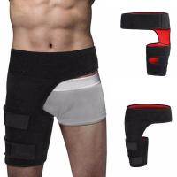 Groin Support Hip Brace Compression Groin Wrap For Thigh Hamstring Breathable For Men Women Cycling Knee Football Boots