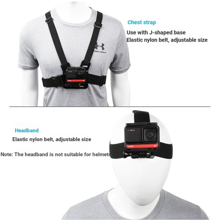 ชุดอุปกรณ์เสริม-สําหรับ-insta360-one-r-head-strap-mount-chest-mount-harness-backpack-clip-holder-360-สายรัดข้อมือหมุนได้-สําหรับ-gopro-insta360-eken