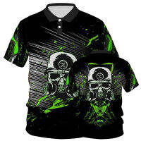 2023 new design- Kawasaki - Kawasaki NINJA high quality full sublimation polo shirt005