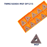 TNMG160404-MF MSF OP1215 OP1315 TNMG160408-MF OP1215 OP1315 TNMG160412-MF OP1215 OP1315 เม็ดมีดคาร์ไบด์ 10 ชิ้น CNC Lathe เครื่องมือ