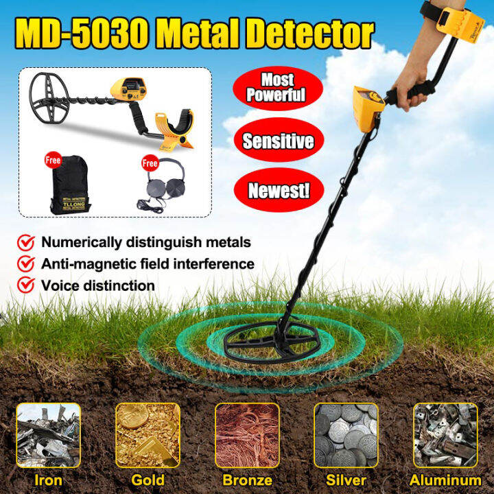 GTX-5030 3.5M Underground Metal Detector Gold Digger Treasure Hunter ...