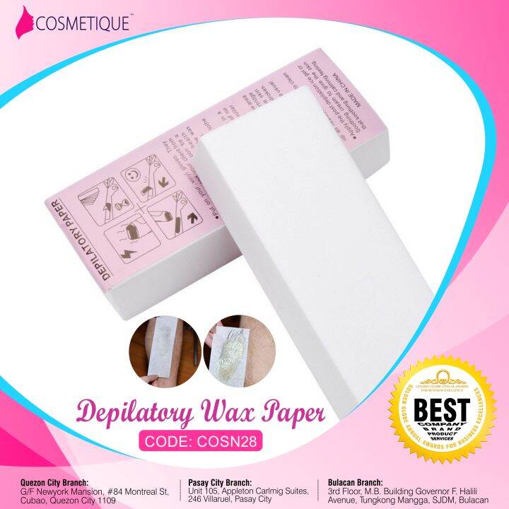 Depilatory Wax Paper Lazada PH