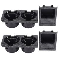 6Pcs Center Console Water Cup Holder for 3 Series Beverage Bottle Holder Coin Tray E46 318I 320I 98-06 51168217953