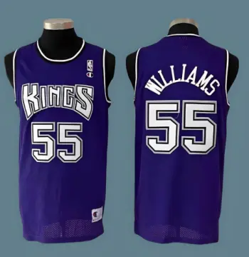 Mitchell & Ness Mens Jason Williams 75th Anniversary Sacramento Kings Swingman Jersey L