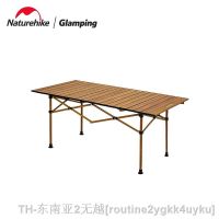 hyfvbu❄  Naturehike Aluminum Alloy Telescopic Folding Table Outdoor Camping Barbecue Storage