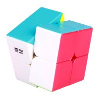 QY TOYS 2x2 magic cube professional 2x2 cube puzzle cubes for kids speed cube education toy hungarian cube qy קוביות הונגריות Brain Teasers