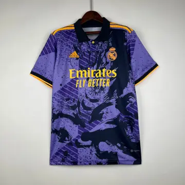 Real Madrid 2023/24 Away Shirt With 2022 Club World Champions And Vini Jr.  7 (Pre-Season Special Print)