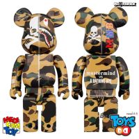 Bearbrick Mastermind VS Bape Camo Yellow 1000%