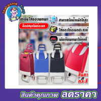 รถเข็นจ่ายตลาด Shopping bags with wheels รถเข็นช๊อปปิ้ง รถเข็นของ รถเข็นขนาดเล็ก รถเข็นใส่ของ รถลาก2 ล้อ รถเข็นตะกร้า คละสี