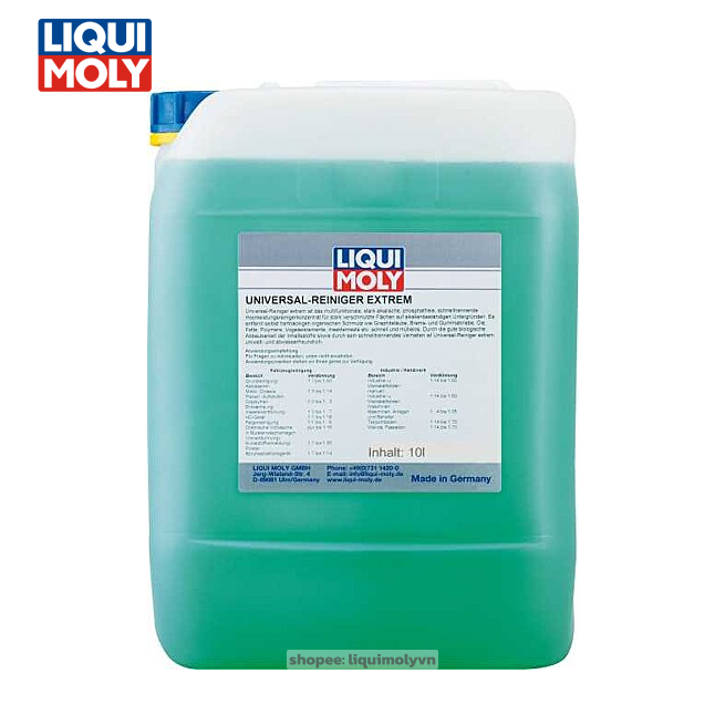 Dung DỊch VỆ Sinh Đa NĂng 10 Lít VỆ Sinh MÁy GẦm Liqui Moly Universal Cleaner Extreme 21670 8566