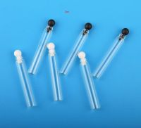 【CW】☬  200Pcs/Lot 1.5ml 2ml  Perfume Bottle With Inner Plug Round Test Tube