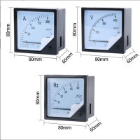 Volt Am Hz Meter  AC โวลต์มิเตอร์ วัดกระแสไฟฟ้า แบบ เข็ม Analog  มีให้เลือกหลายแบบ รุ่น 6C2