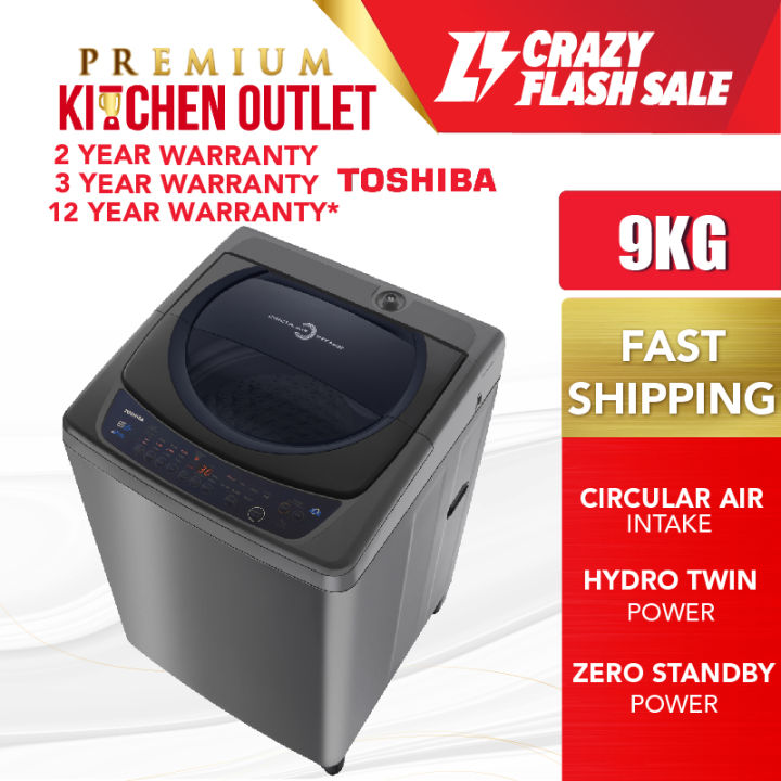 toshiba washing machine 9kg