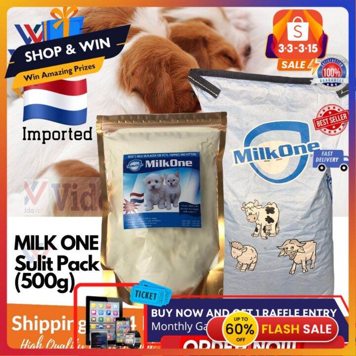 500 grams Milk One Goats Milk Replacer for pets puppies puppy cats dogs