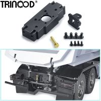 TRINOOD Metal Tail Beam with Trailer Hook Kit for 1/14 Tamiya 3348 RC Tractor Truck Trailer Upgrade Parts